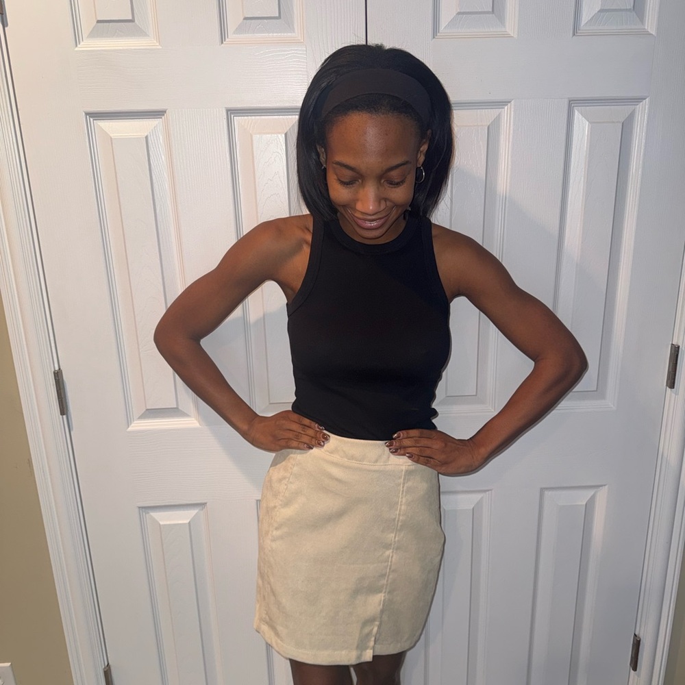Cream Skirt